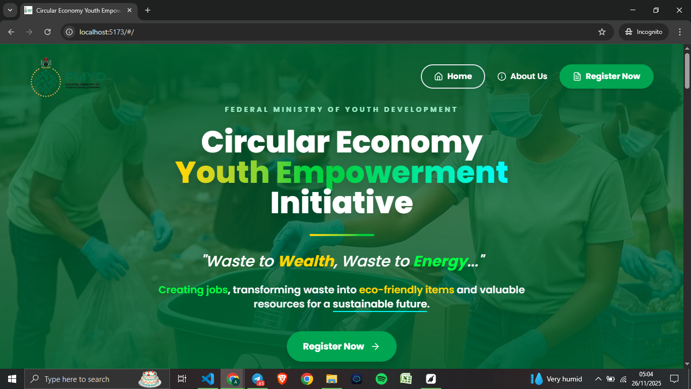 FMYD Circular Economy Youth Empowerment